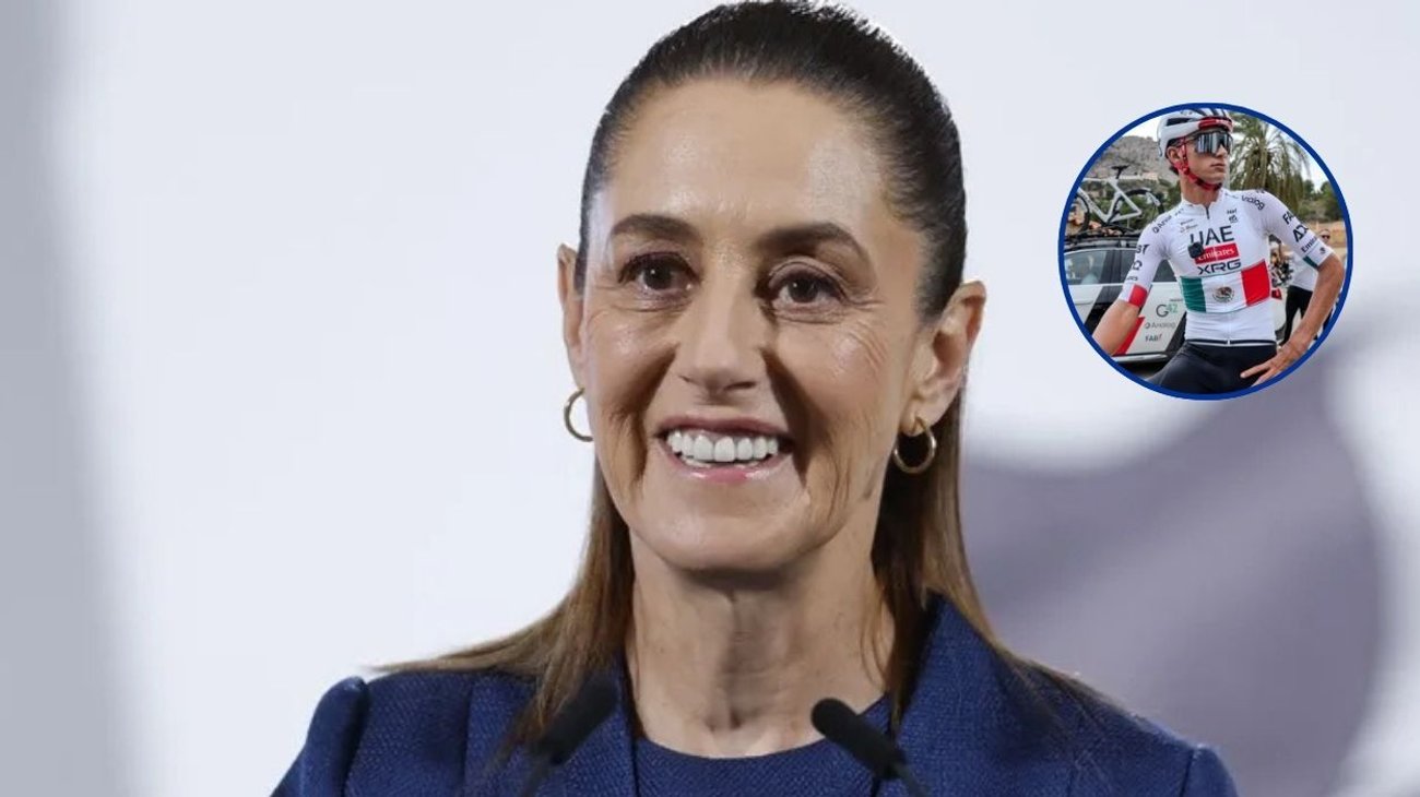 Claudia Sheinbaum felicita a Isaac del Toro por histórico podio