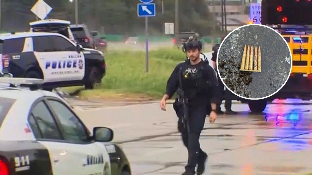 Hallan proyectil con la frase 'ANTI-ICE' del tiroteo en Texas