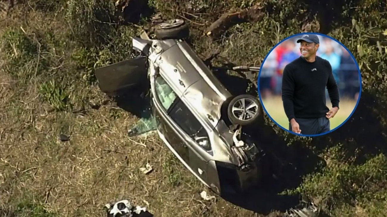 Fiscalía presenta cargos contra Tiger Woods por accidente vial