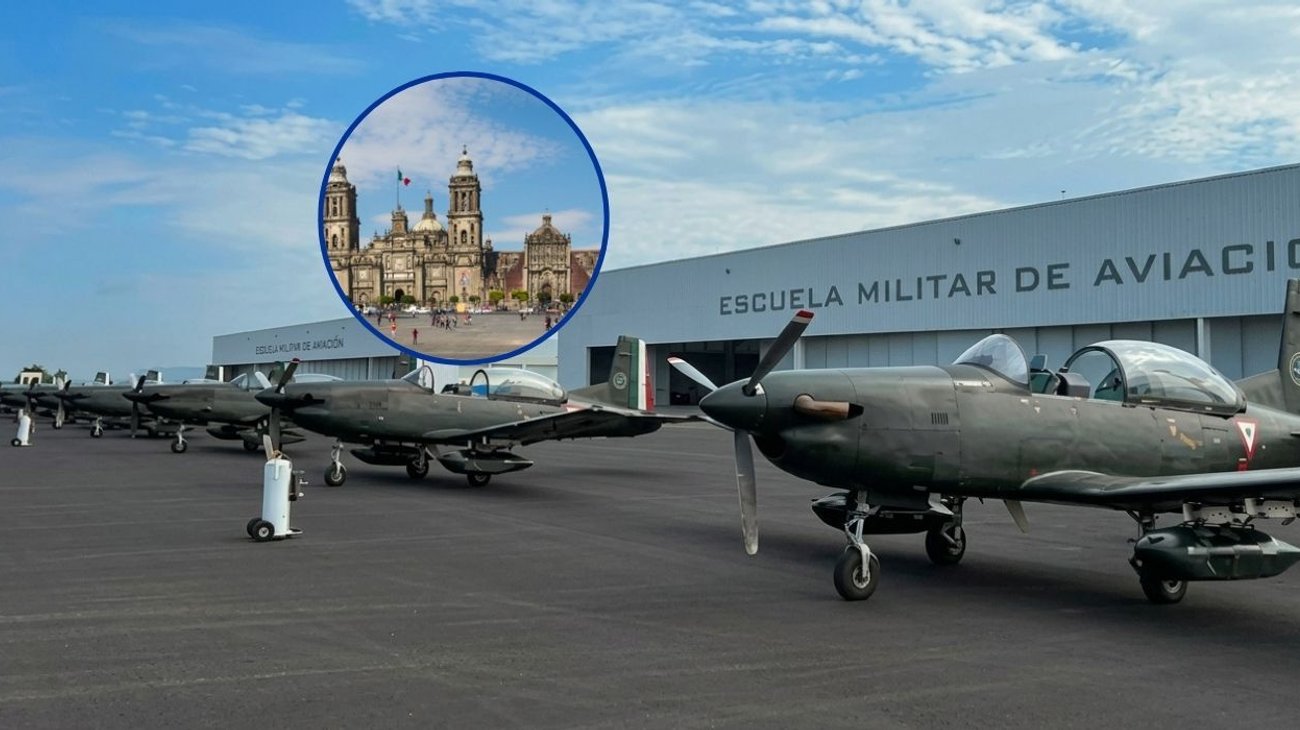 Desfile Militar 2026 iniciará con 99 aeronaves en CDMX