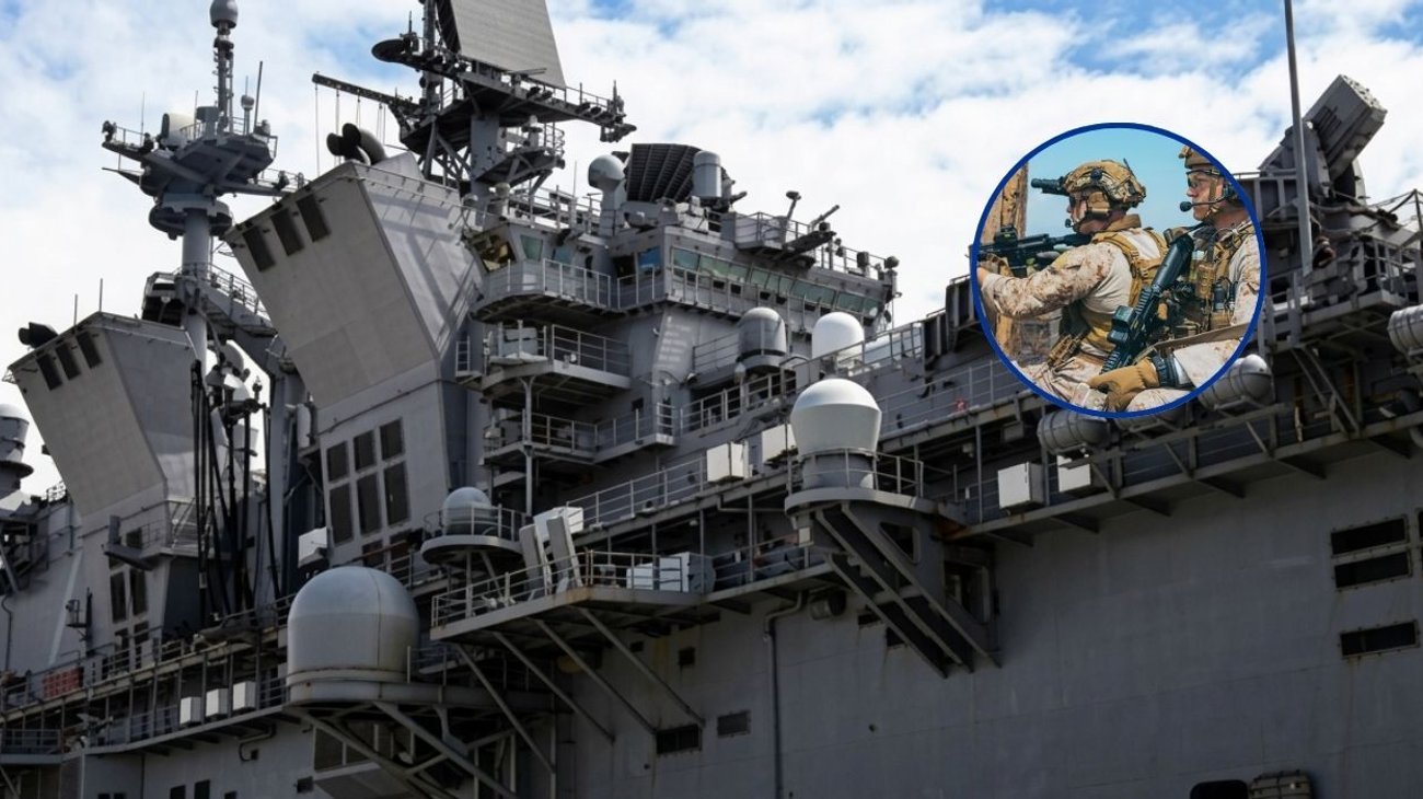 EUA despliega buque con miles de marinos en Medio Oriente