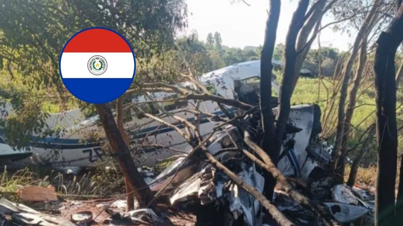 Muere piloto tras desplome de avioneta en Paraguay