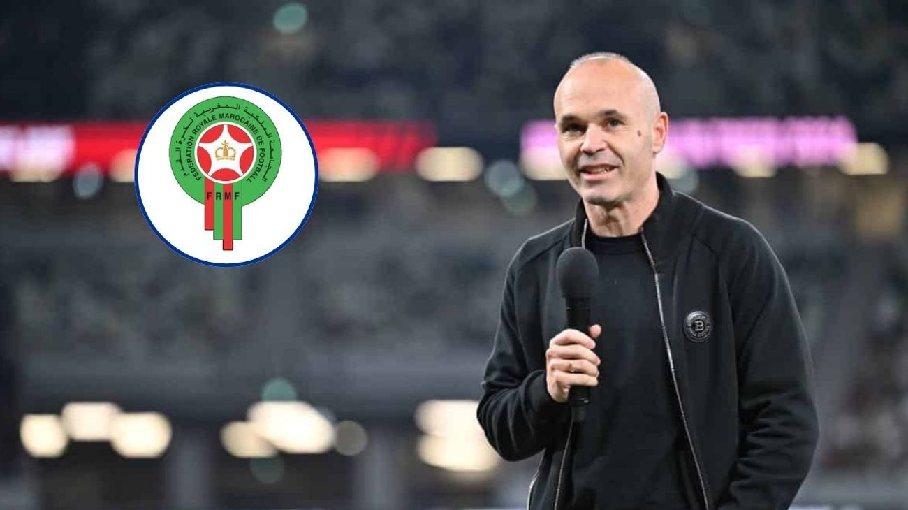 Andrés Iniesta no tiene acuerdo aún con federación de Marruecos