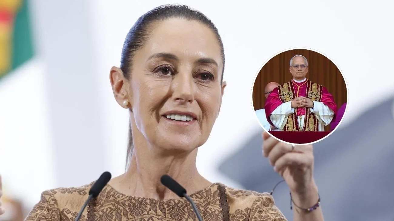 Sheinbaum asegura que invitará al papa León XIV a México