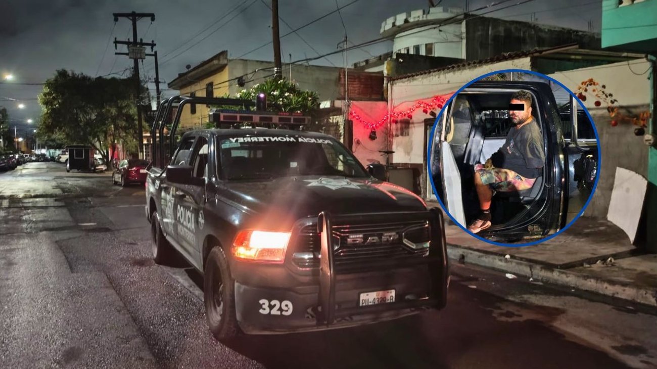 Hombre golpea y muerde a su padre; lo detienen en Monterrey