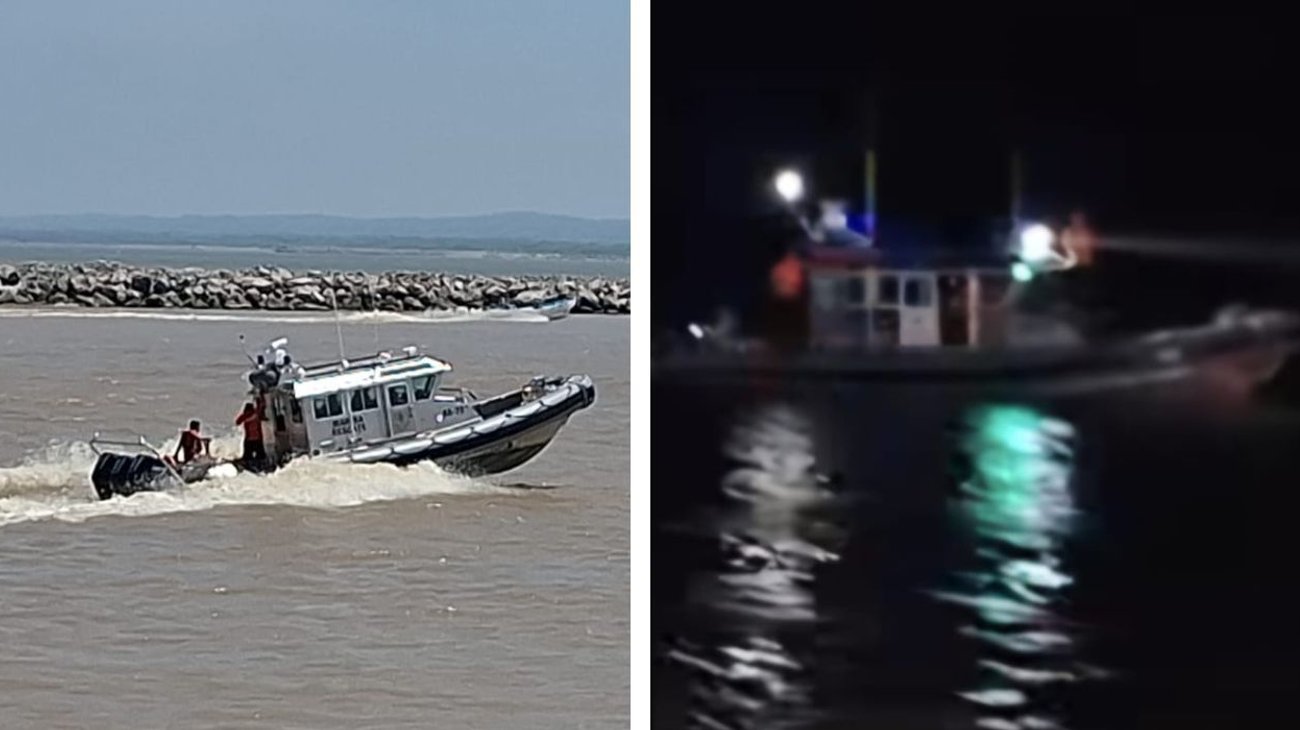 Naufragio frente a Playa Miramar deja un muerto y un desaparecido