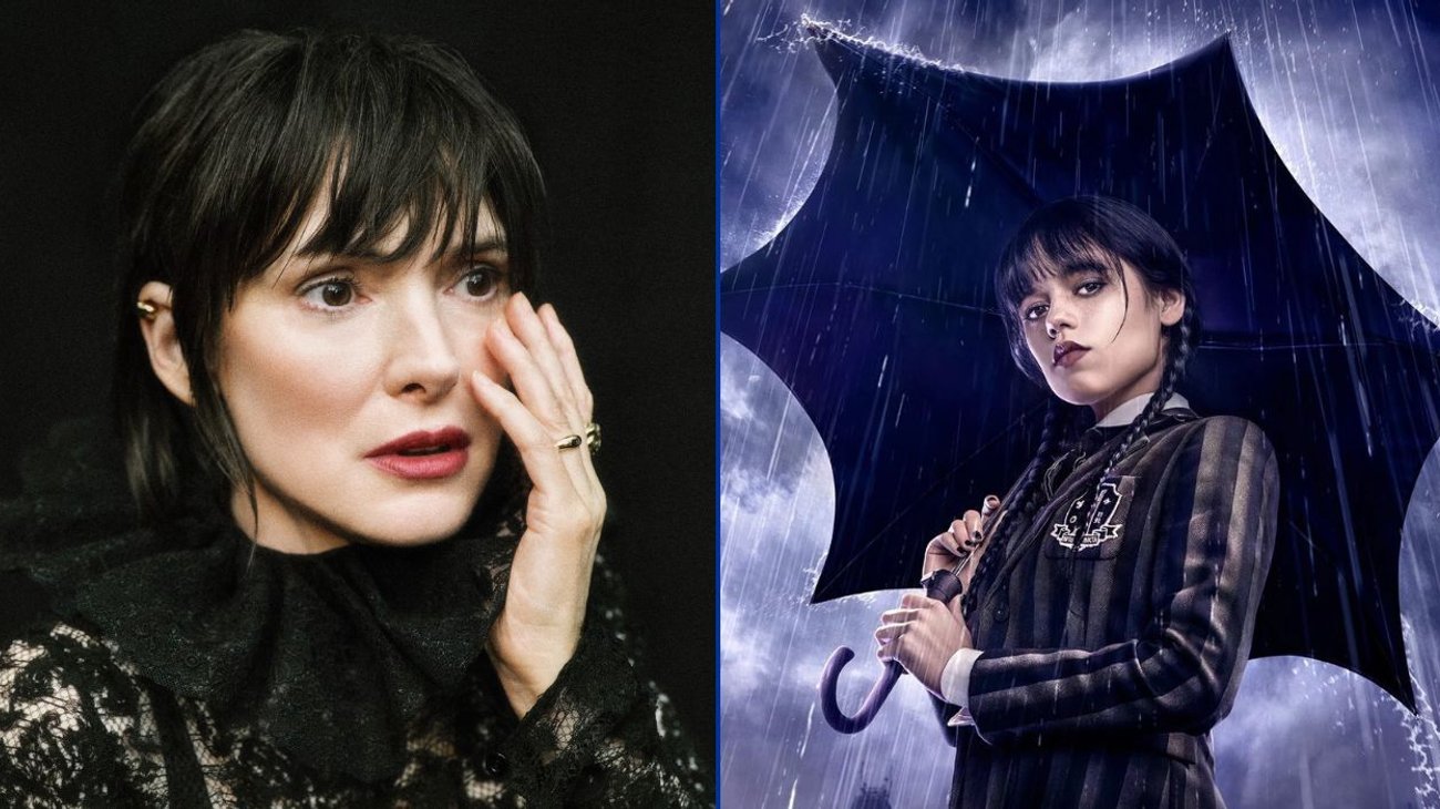 Winona Ryder se suma a la temporada 3 de Merlina