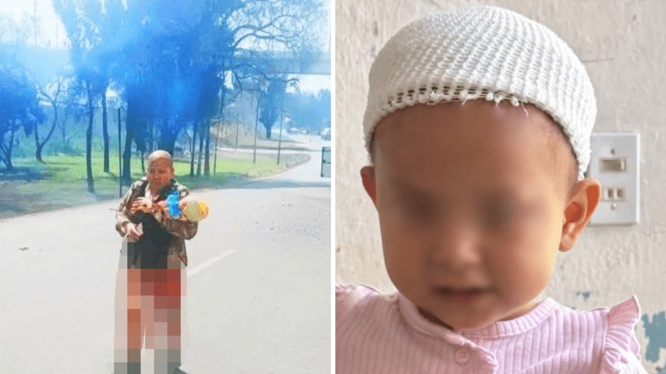 Trasladan a menor salvada por abuela en explosión de pipa de CDMX