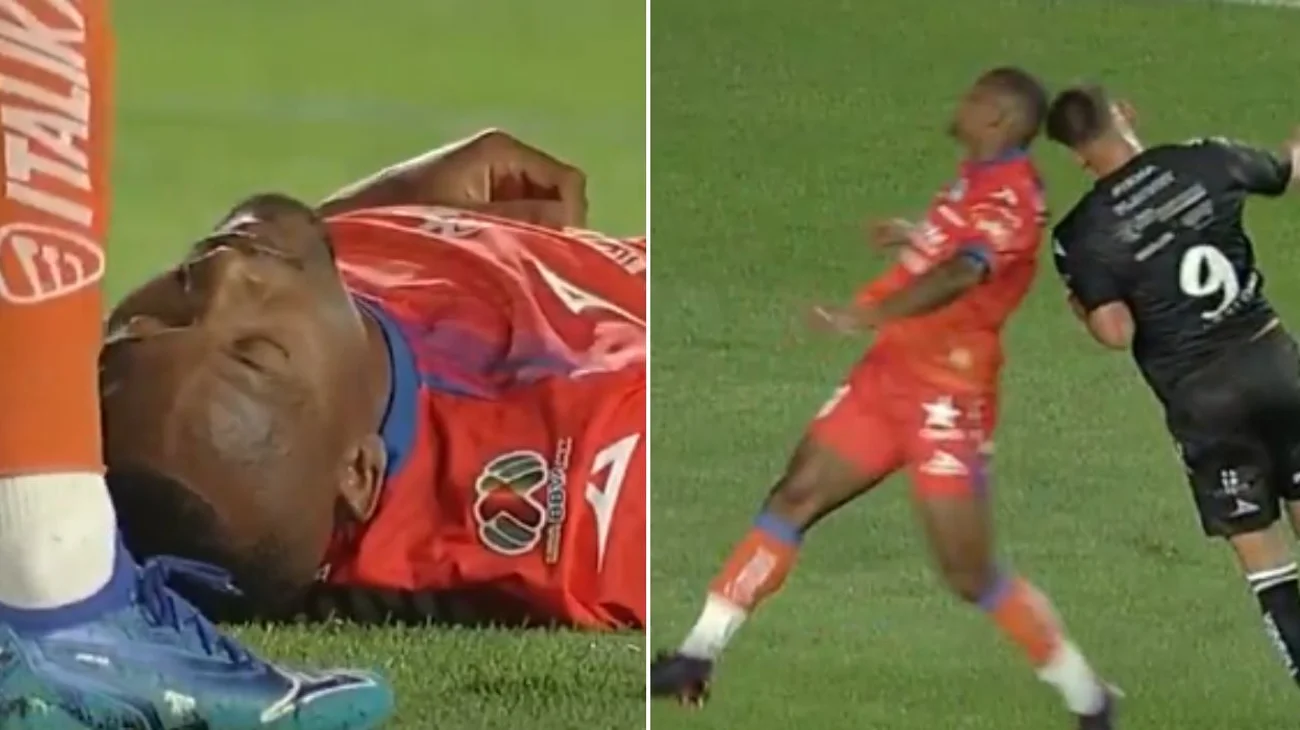 Samir Caetano, ex Tigres, termina noqueado en juego vs Necaxa