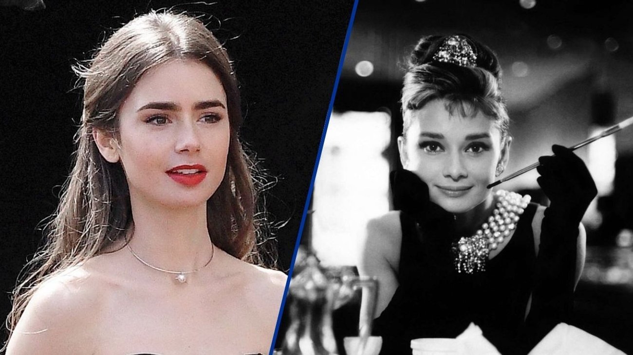 Lily Collins será Audrey Hepburn en ‘Breakfast at Tiffany’s’