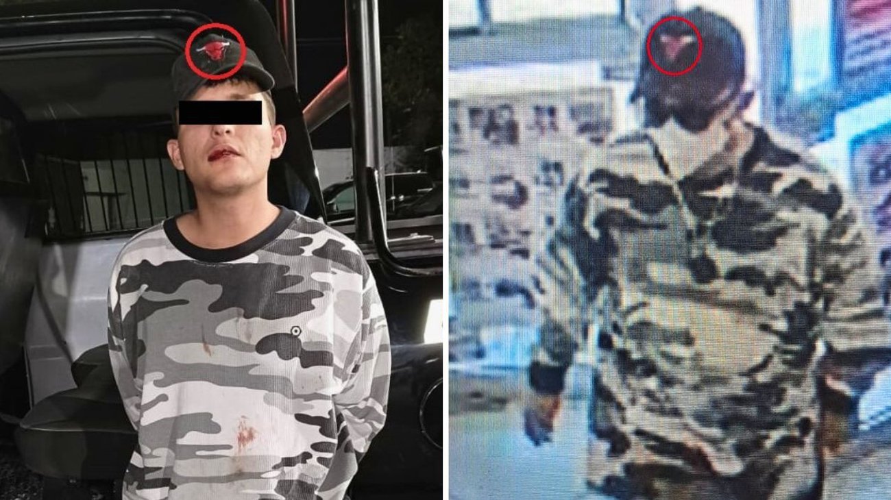 Detenido con arma de fuego y drogas en Monterrey