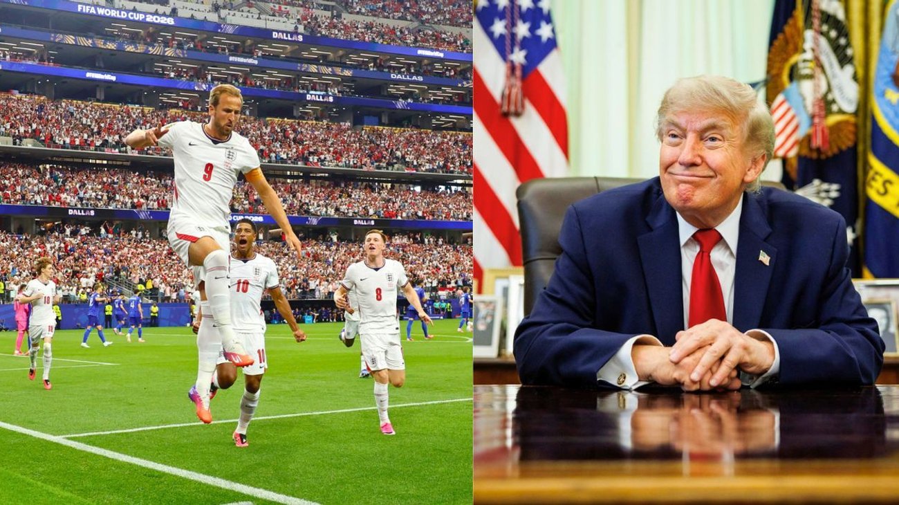 Trump elogia a Harry Kane: 'Es un gran jugador'