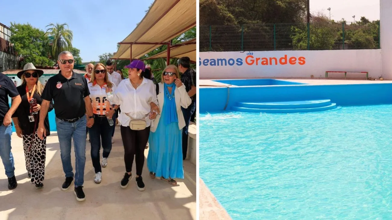 Abren albercas de Parque Tolteca; remodelan lugar 