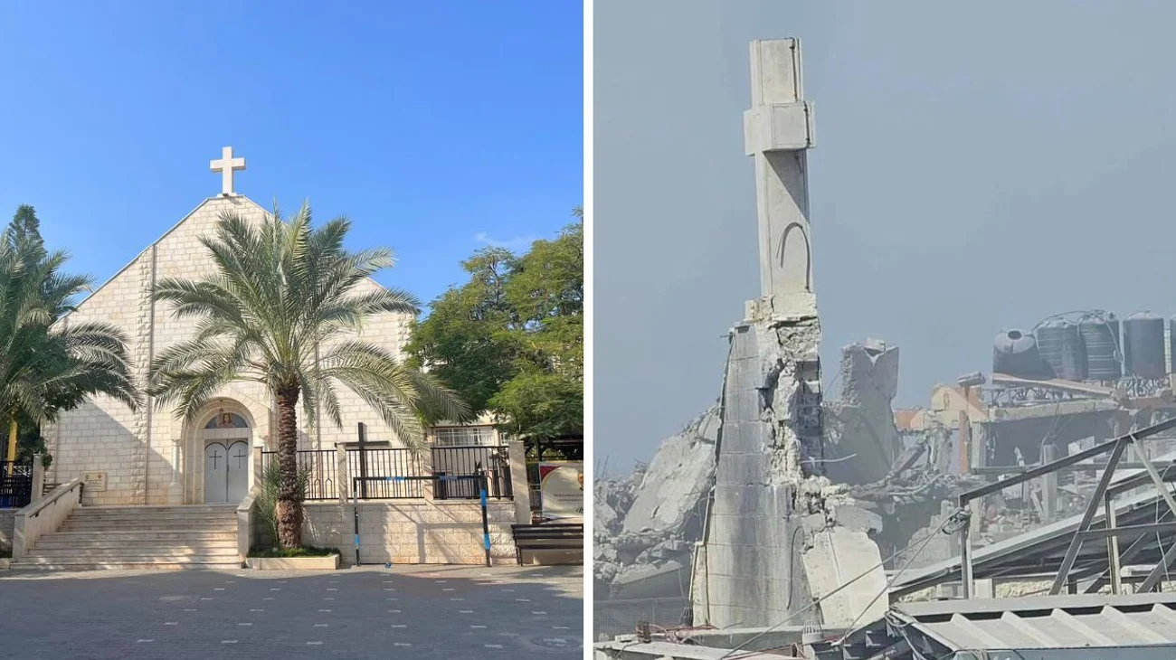 Israel bombardea la única iglesia católica de Gaza; hay 4 muertos