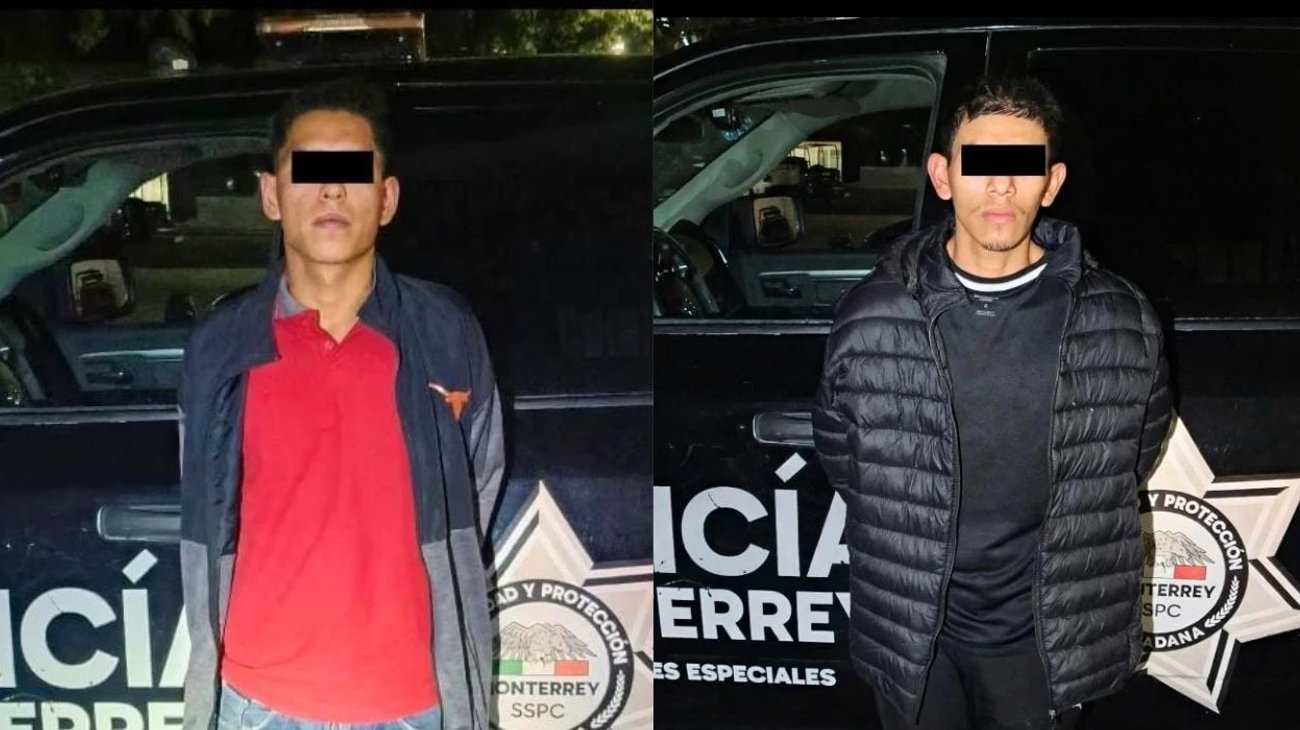 Detienen a dos hombres con cristal y los ligan a robo en hotel