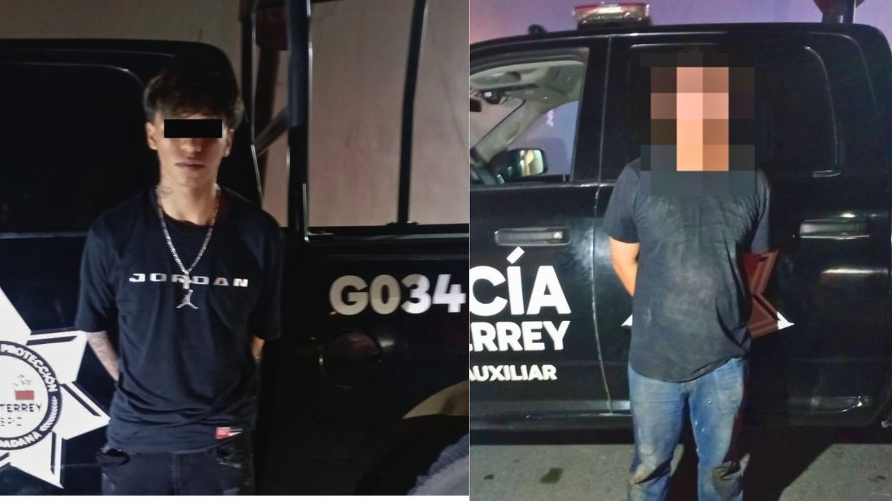 Detienen a menor y a joven con droga y arma tras persecución