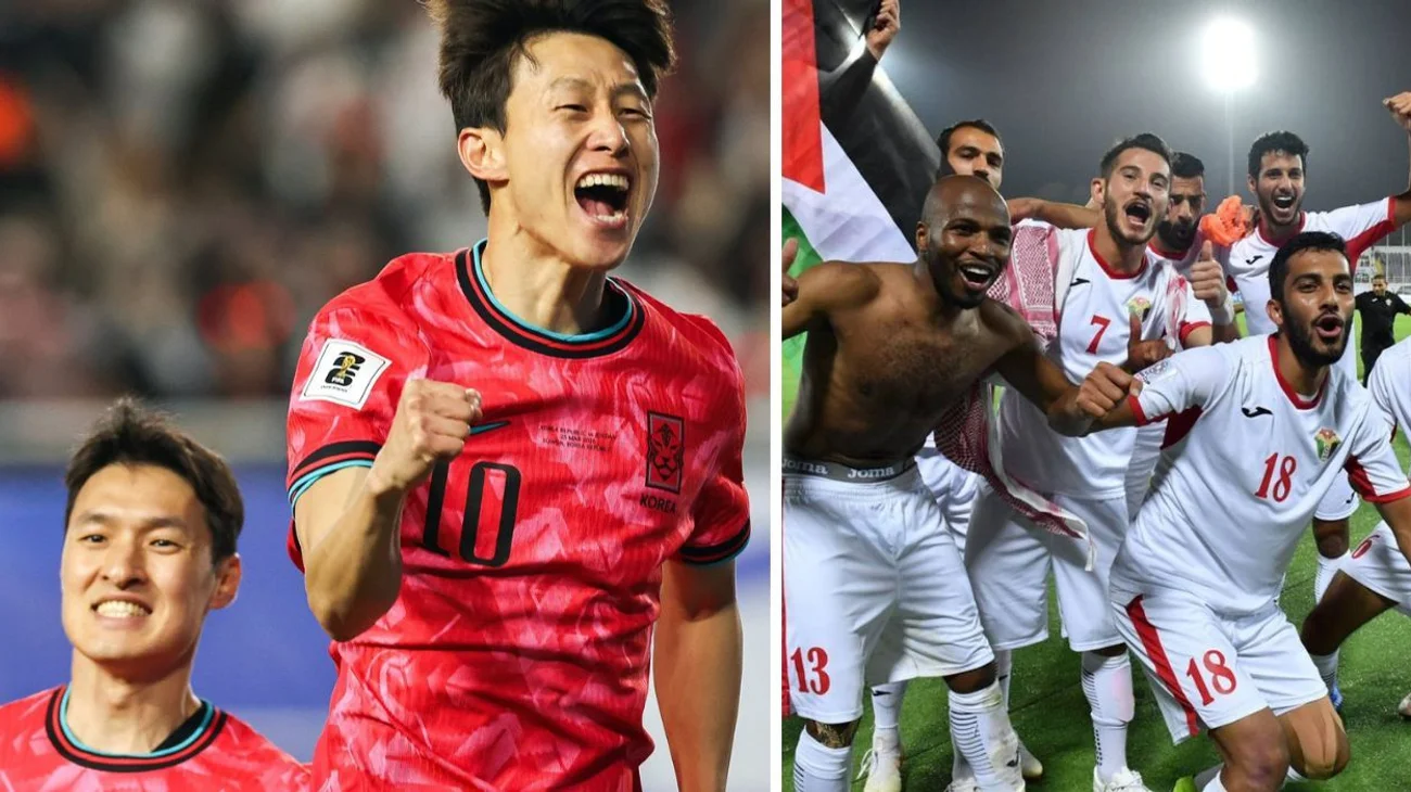 Jordania y Corea del Sur se clasifican al Mundial