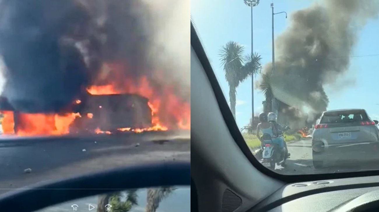 Revolvedora choca contra autos en García; hay un muerto