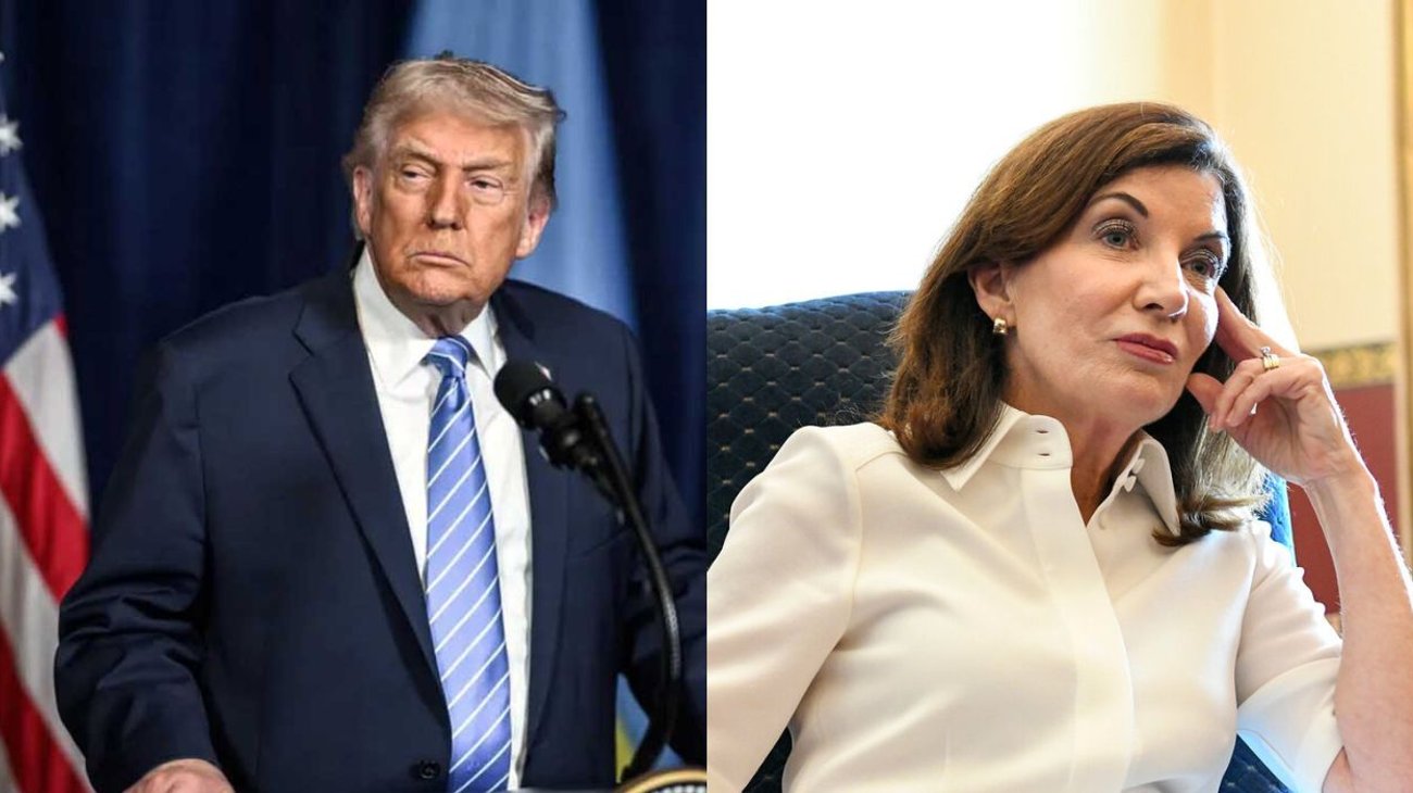 Donald Trump culpa a Kathy Hochul por huelga ferroviaria en NY