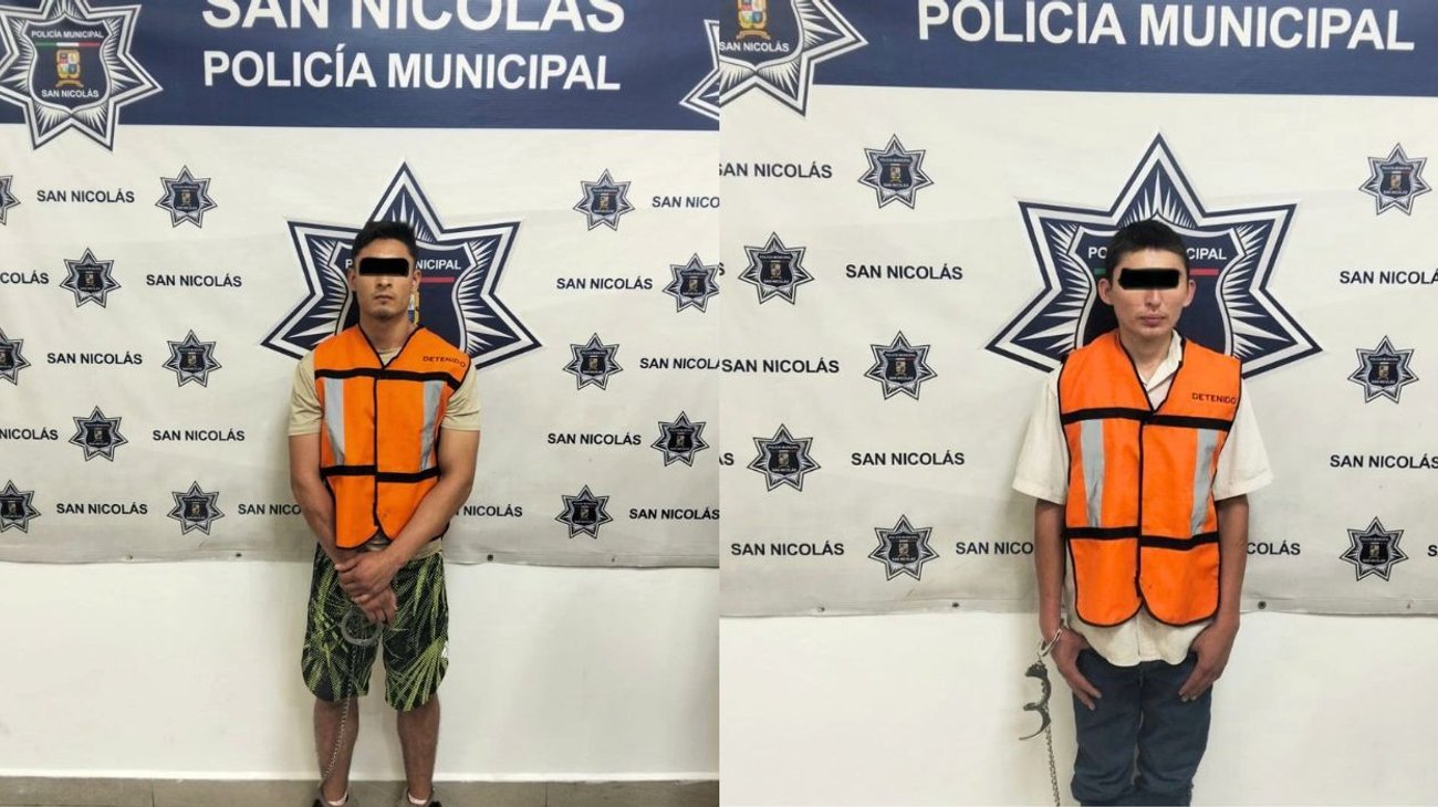 Detienen a dos sujetos que planeaban robar en la colonia Anáhuac