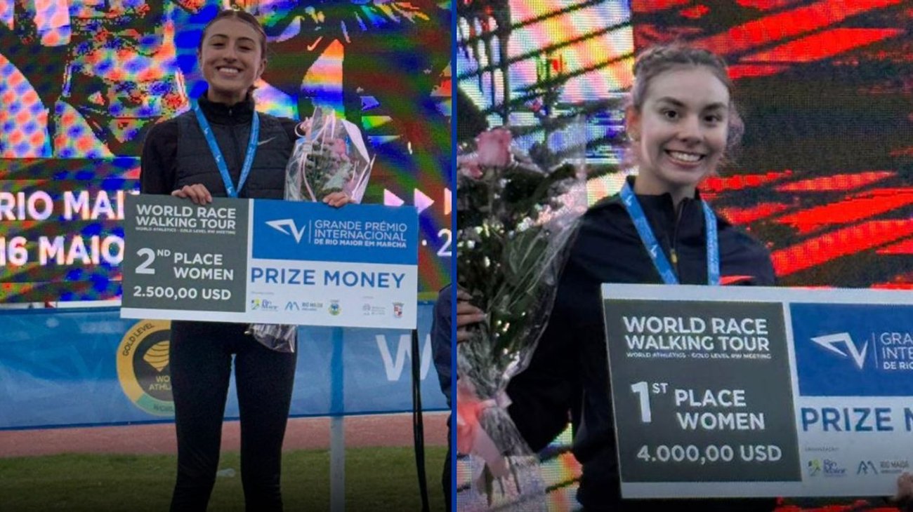 Mexicanas hacen historia en Portugal en medio maratón