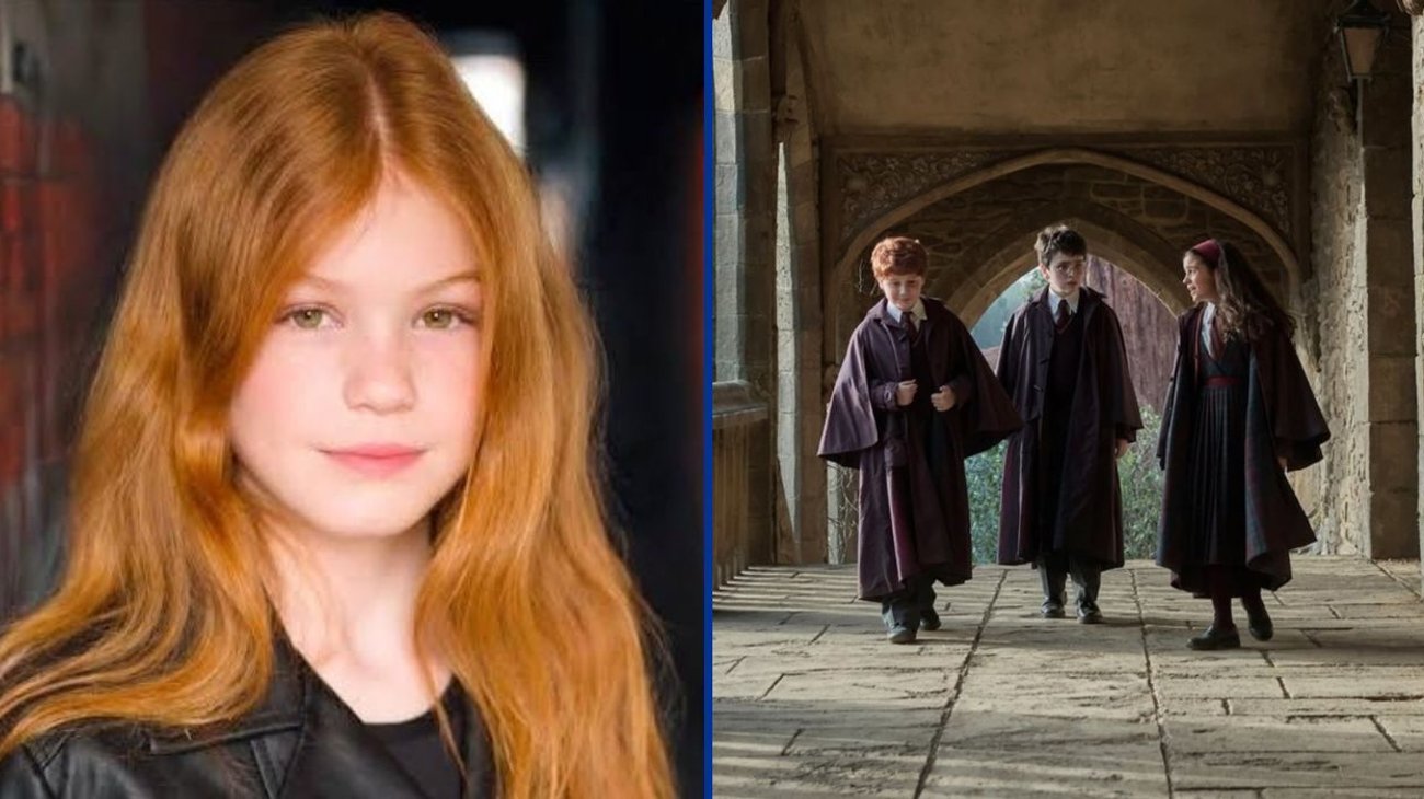 Ginny Weasley recasteada para segunda temporada de Harry Potter