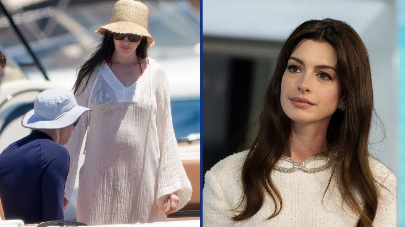  Anne Hathaway sorprende con el anuncio de su tercer hijo