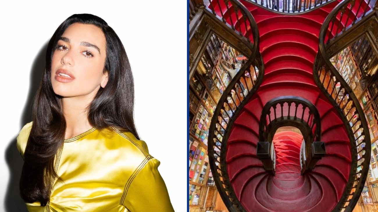 Dua Lipa inaugura biblioteca dedicada a libros censurados