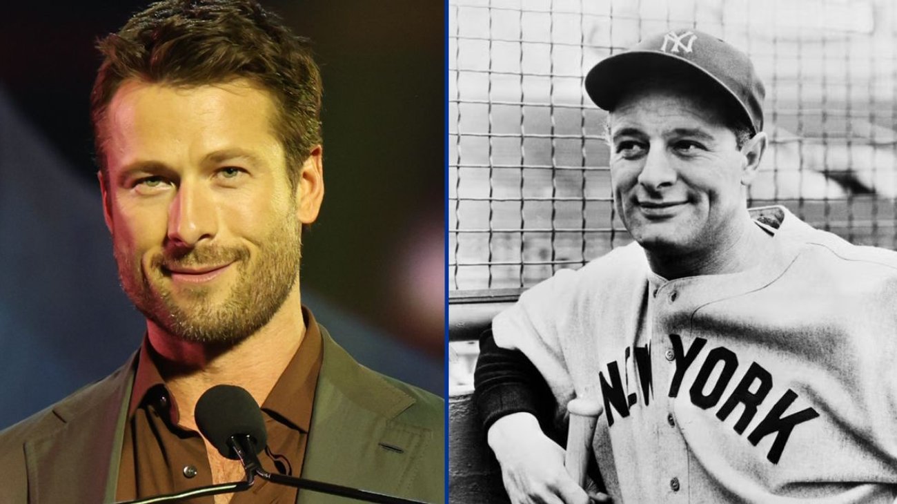 Glen Powell protagonizará biopic de Lou Gehrig