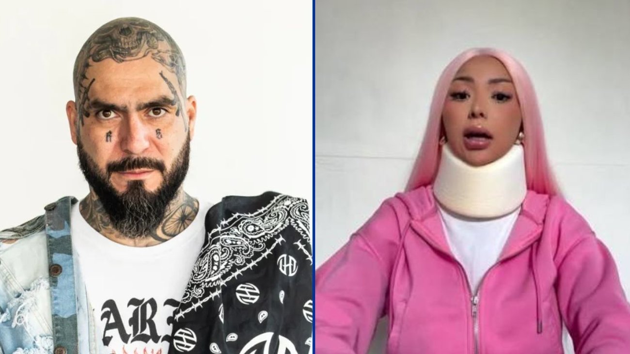 Exnovia de Dharius lo acusa de presunta violencia física