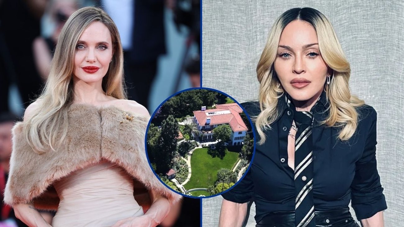 Madonna estaría interesada en la mansión de Angelina Jolie