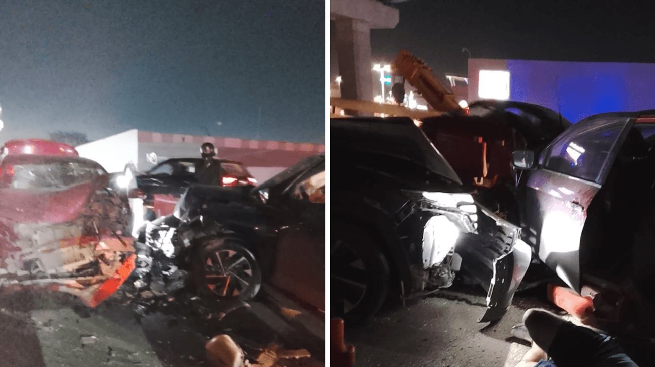 Accidente vial deja ocho lesionados en San Nicolás