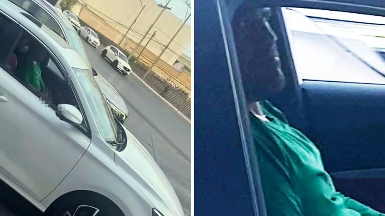 Toma carro de cliente en agencia para exhibirse y acosar a mujer