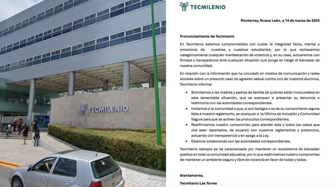 Pide Tec Milenio presentar denuncia; promete transparencia