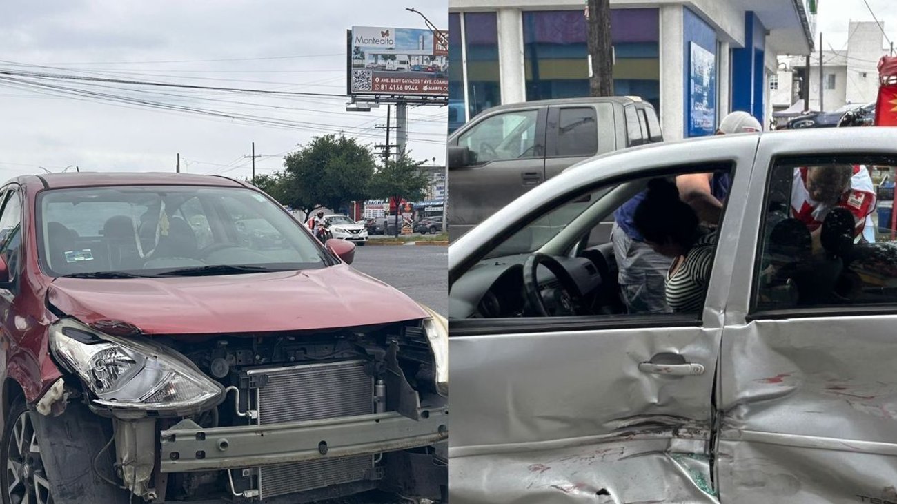 Accidente vial deja una mujer lesionada en Guadalupe