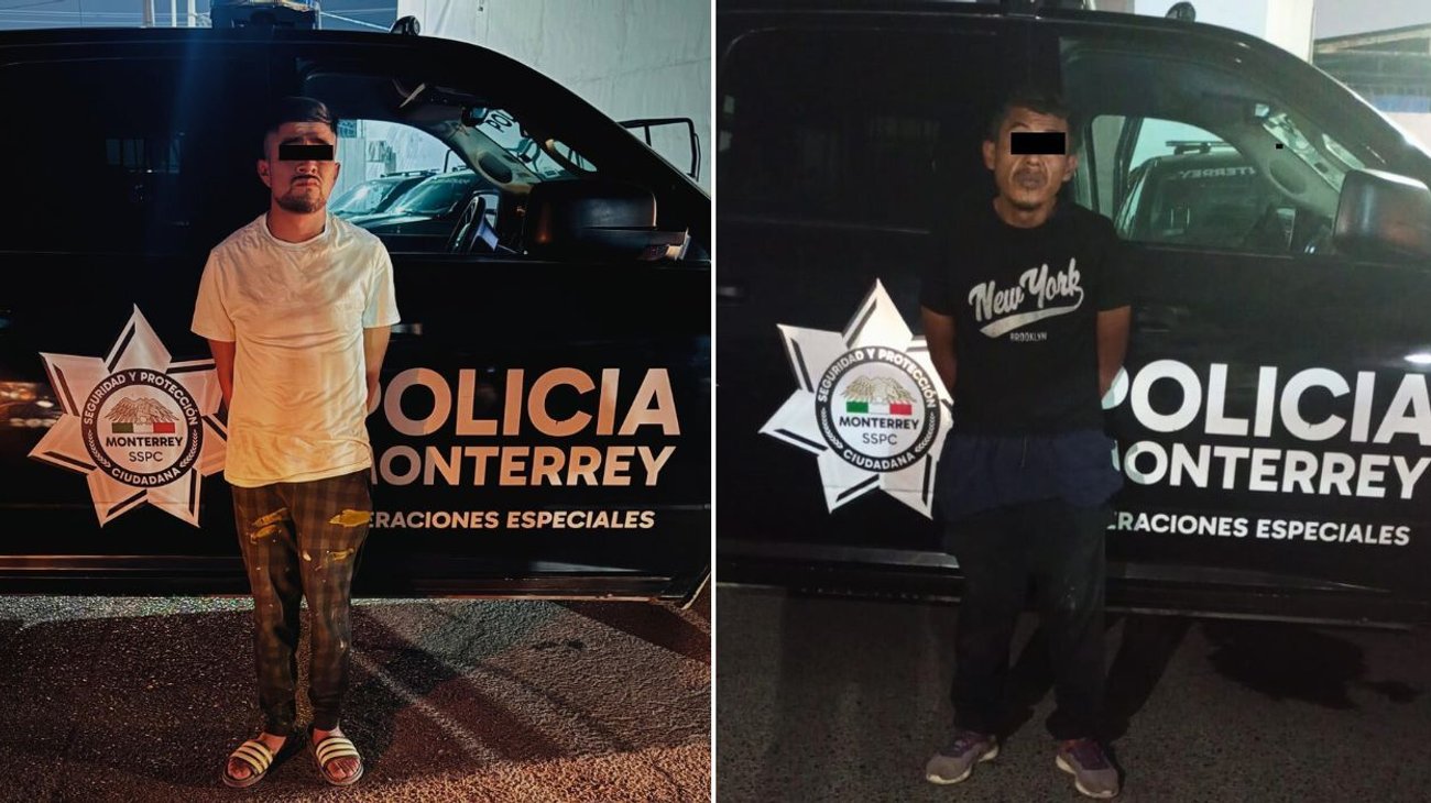 Caen con 35 dosis de mariguana y cocaína en Monterrey