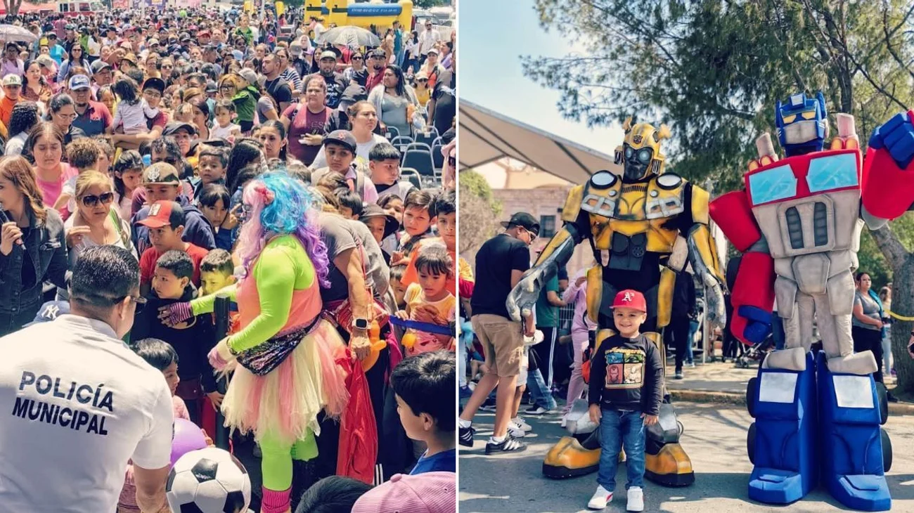 Un éxito el Día del Niño por Comisaría de Seguridad de Saltillo