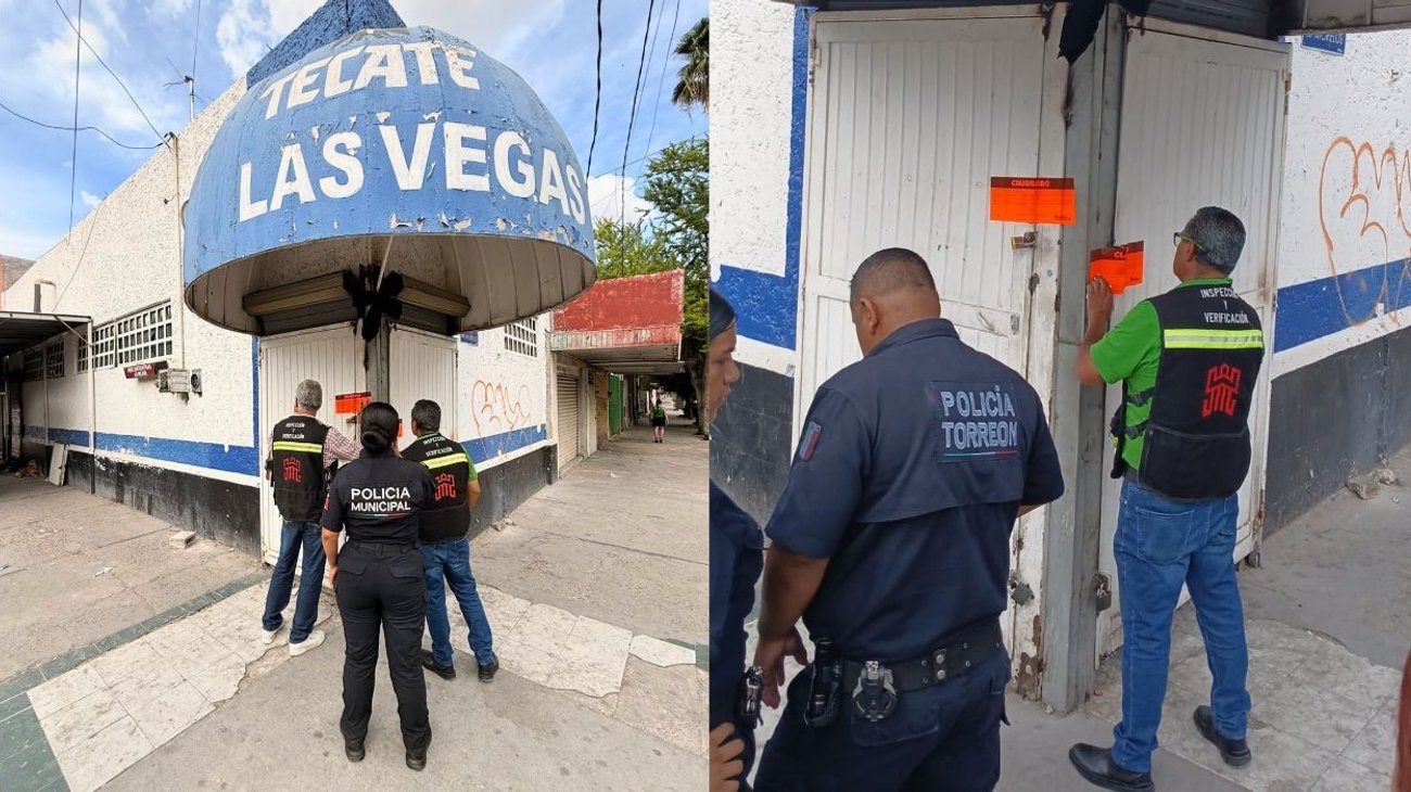 Clausuran bar del Centro de Torreón por venta y consumo de drogas