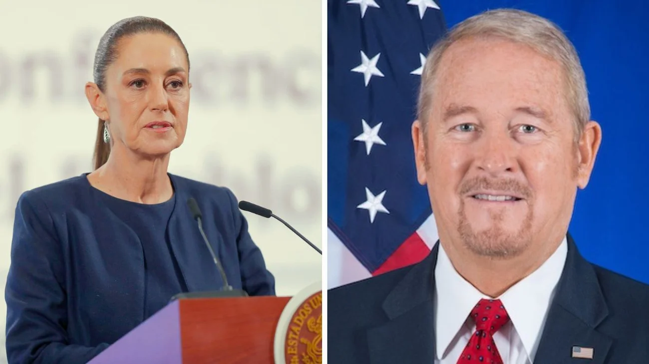 Sheinbaum recibirá el lunes al embajador de EUA, Ronald Johnson