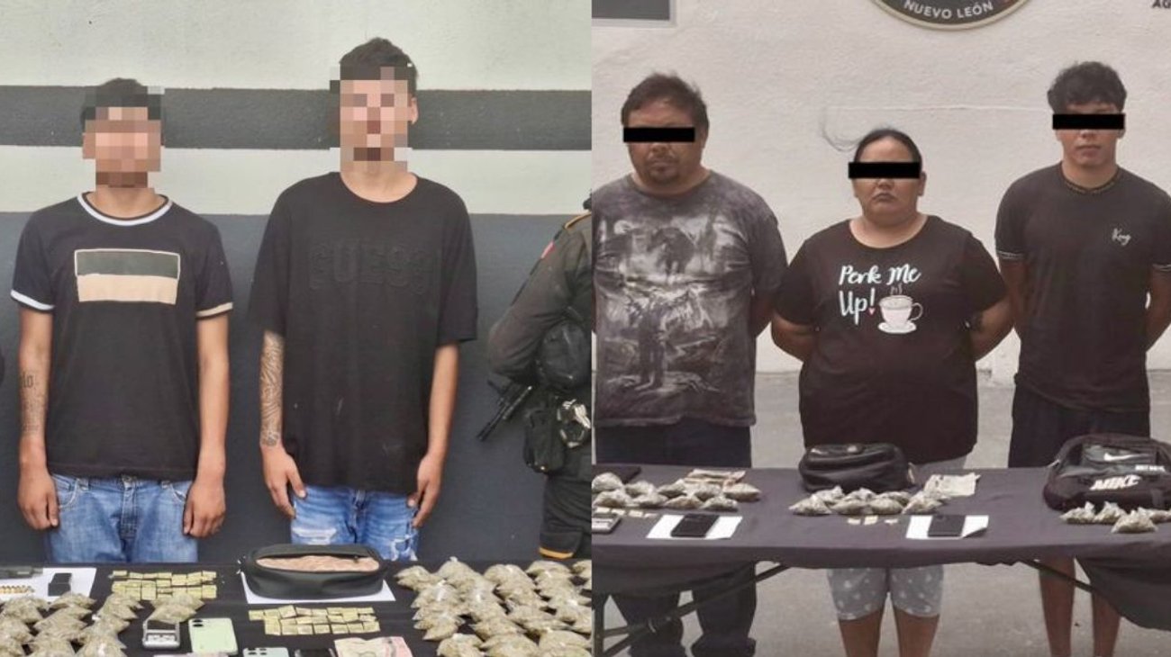 Detienen a cinco presuntos generadores de violencia en Monterrey