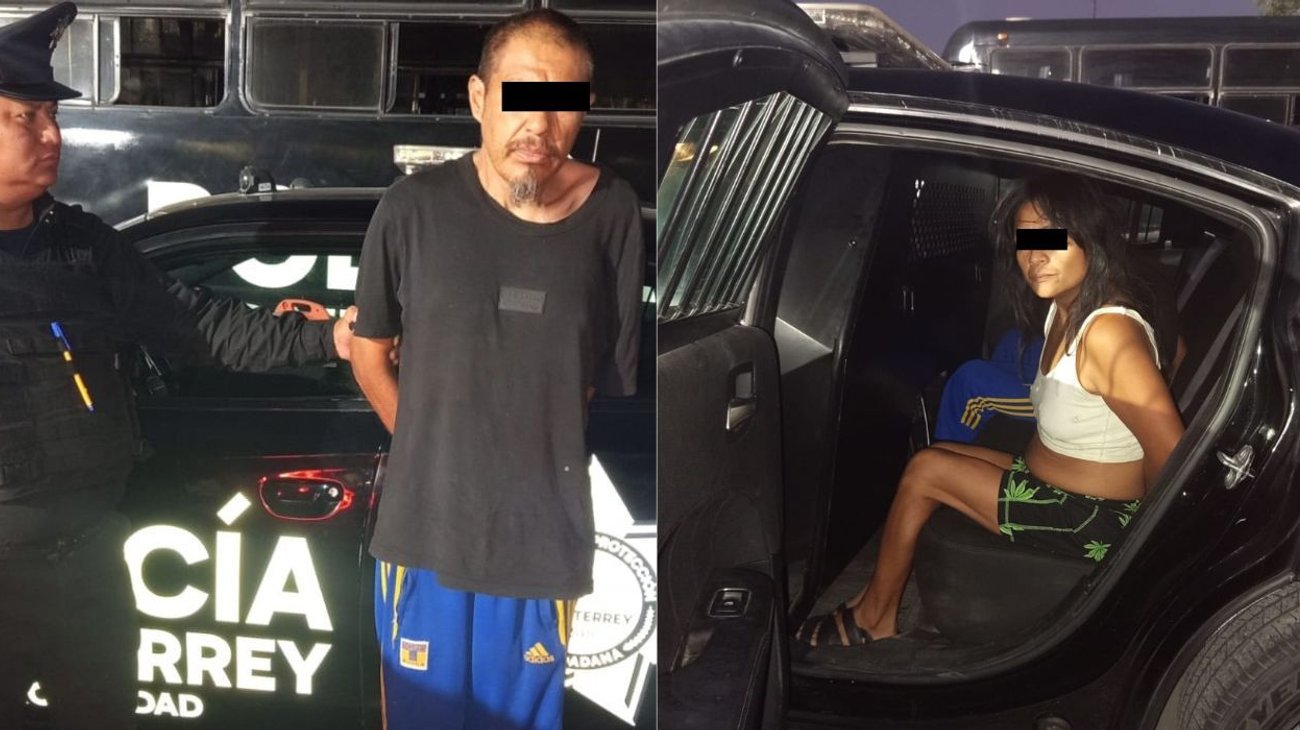 Detienen a pareja en inmueble clausurado en Monterrey