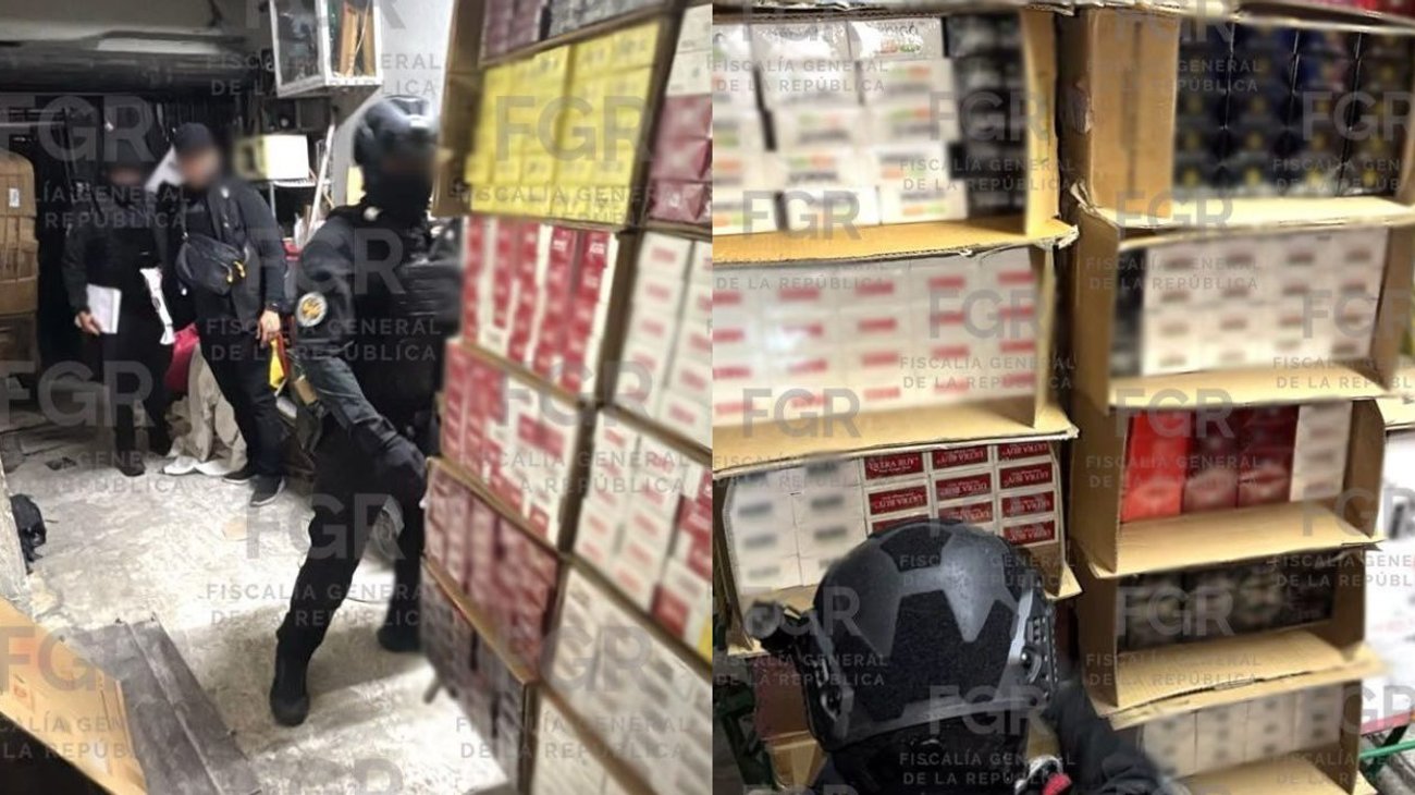 Aseguran 13 toneladas de tabaco apócrifo en la CDMX