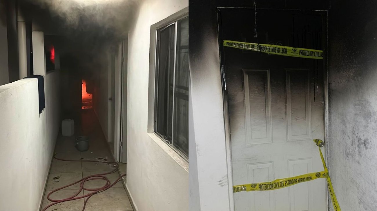 Desalojan a más de 100 personas por incendio en Mitras Centro