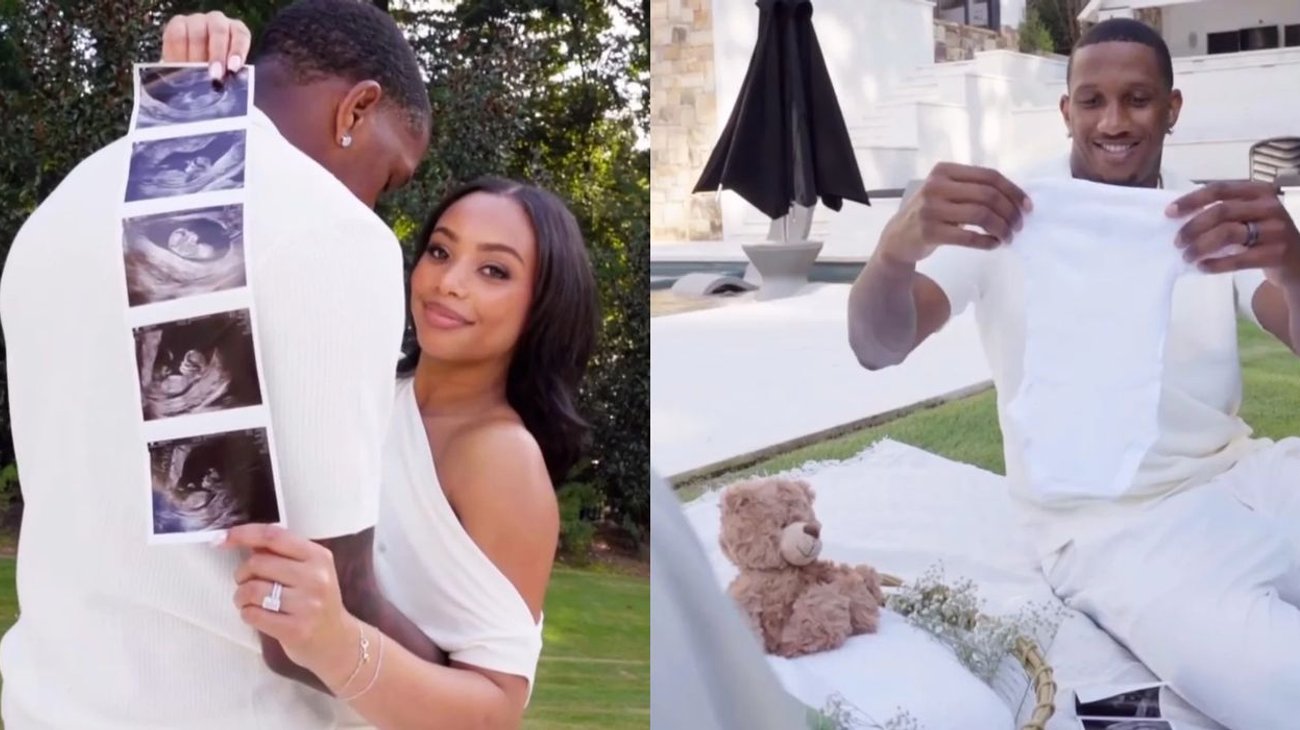 Anuncian Michael Penix Jr. y su esposa primer embarazo