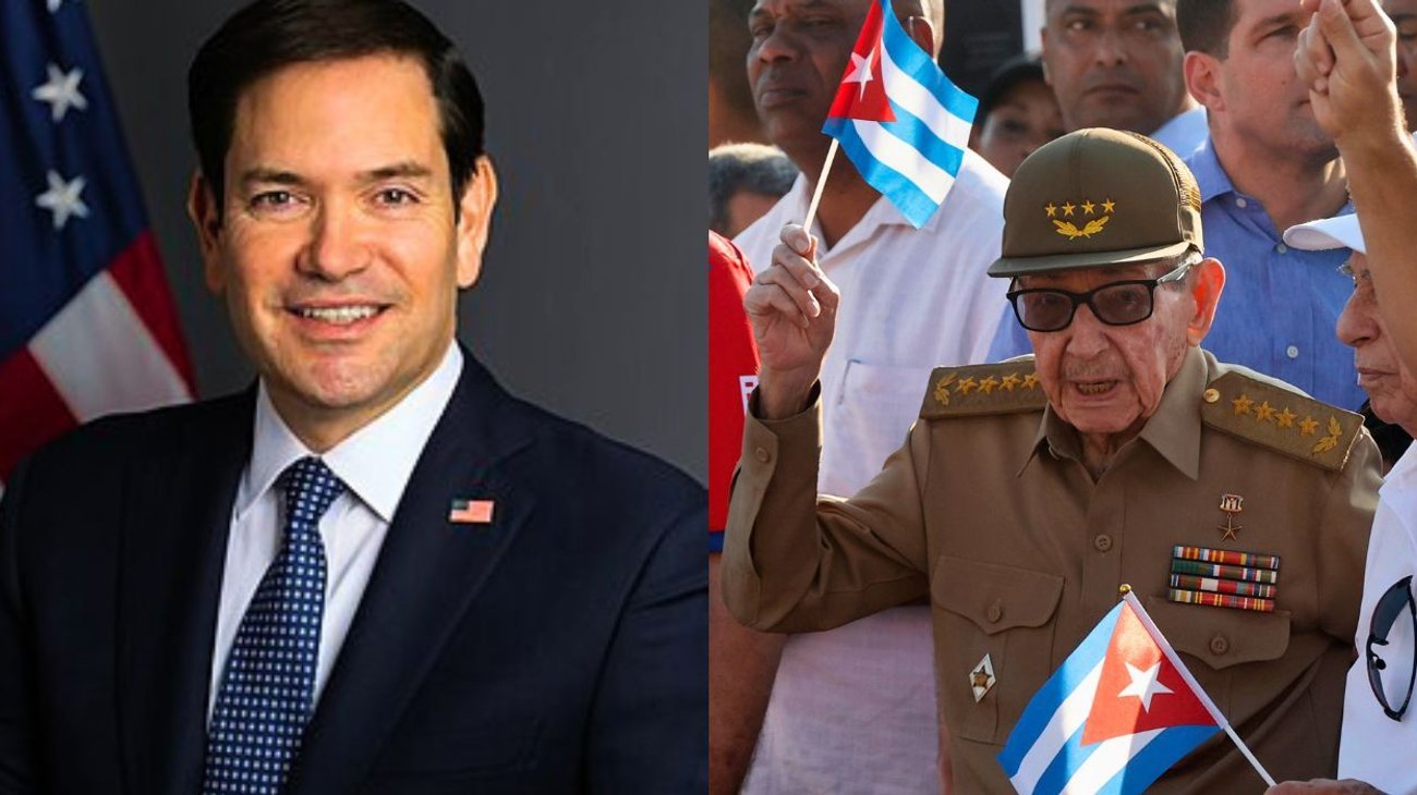 Marco Rubio llama 'fugitivo' a Raúl Castro en EUA
