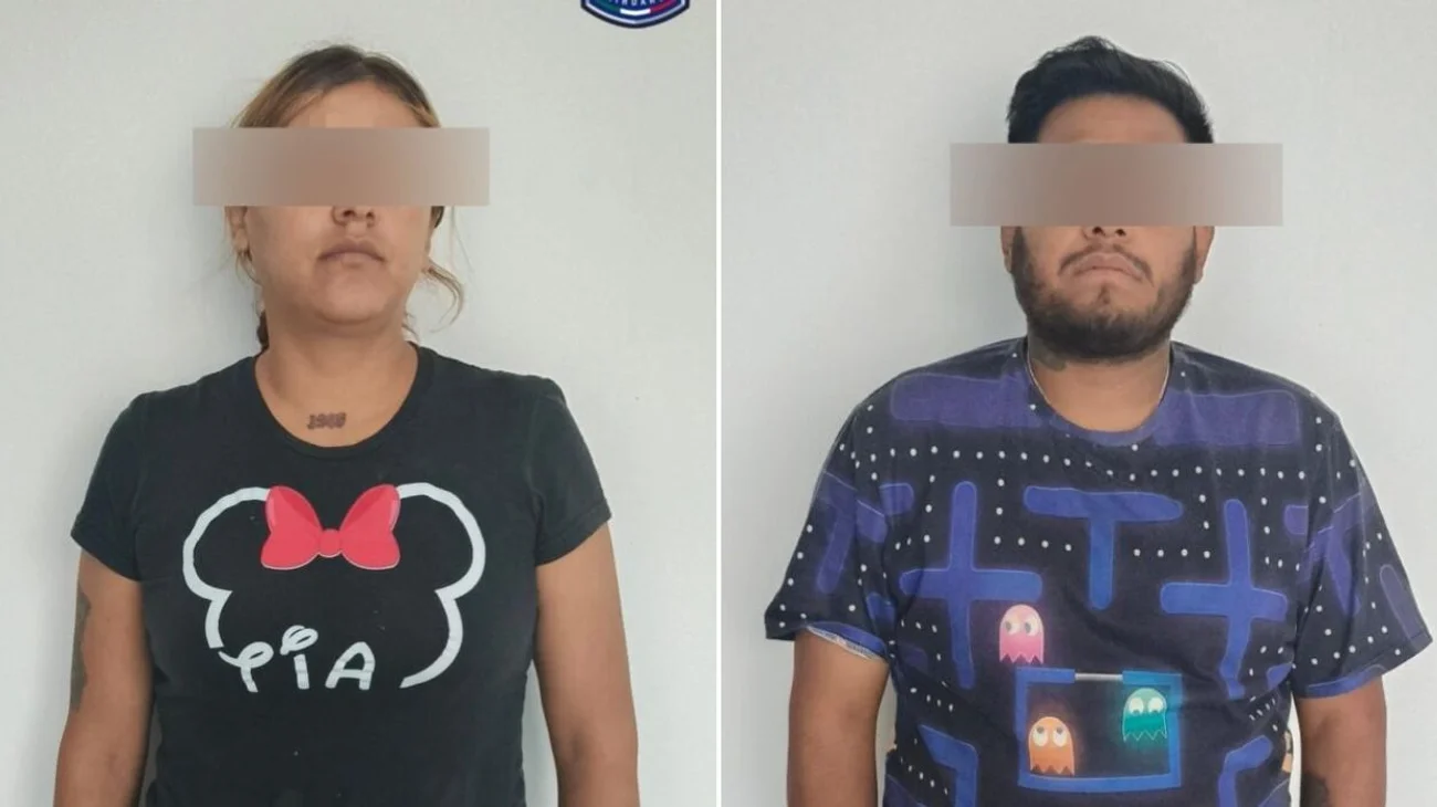 Detienen a pareja que obligaba a sus hijos a mendigar en la calle