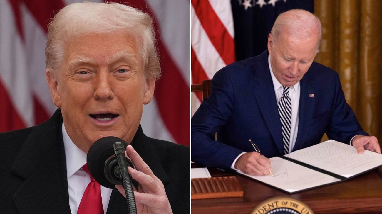 Trump anulará todas las órdenes ejecutivas firmadas por Biden