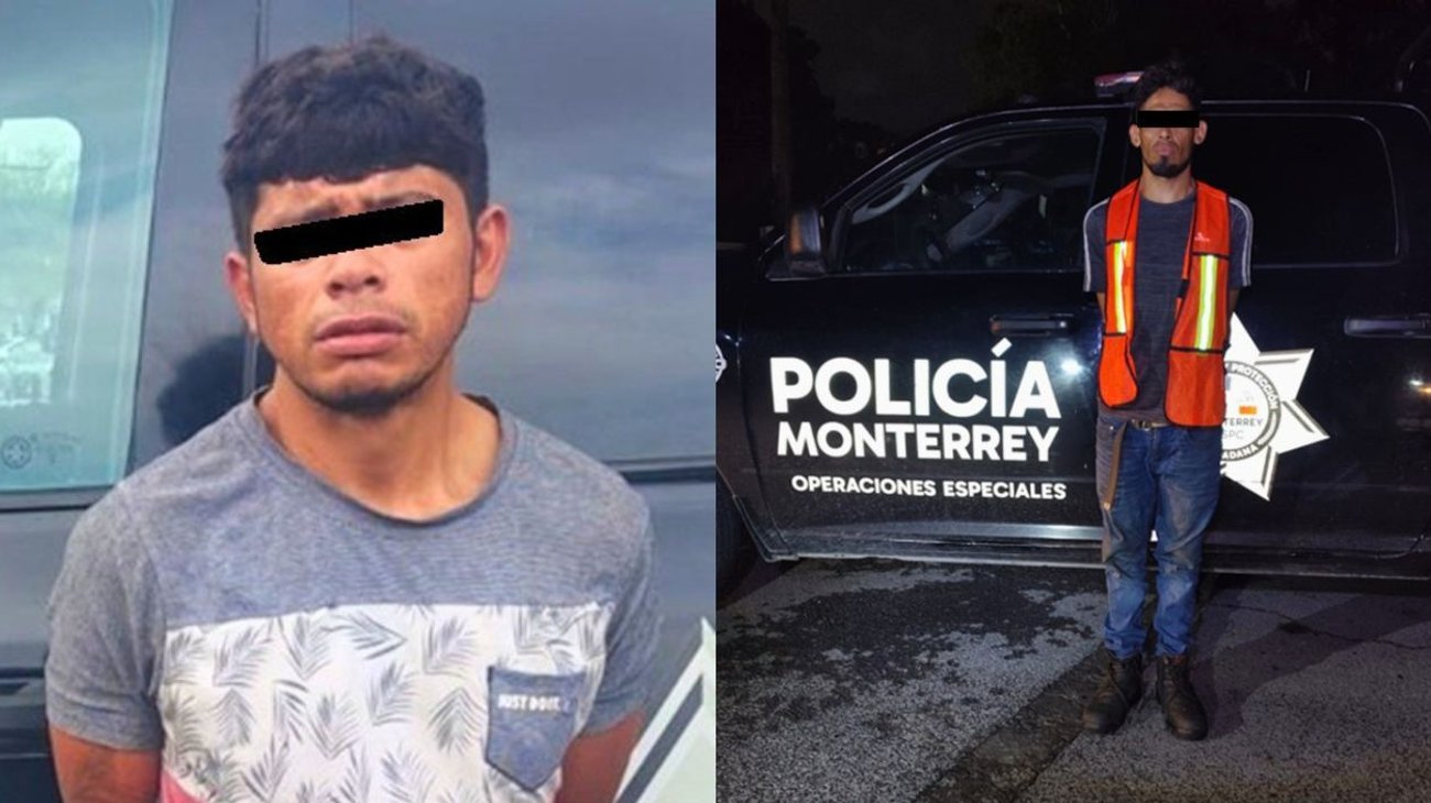 Detienen a dos hombres con órdenes de aprehensión en Monterrey