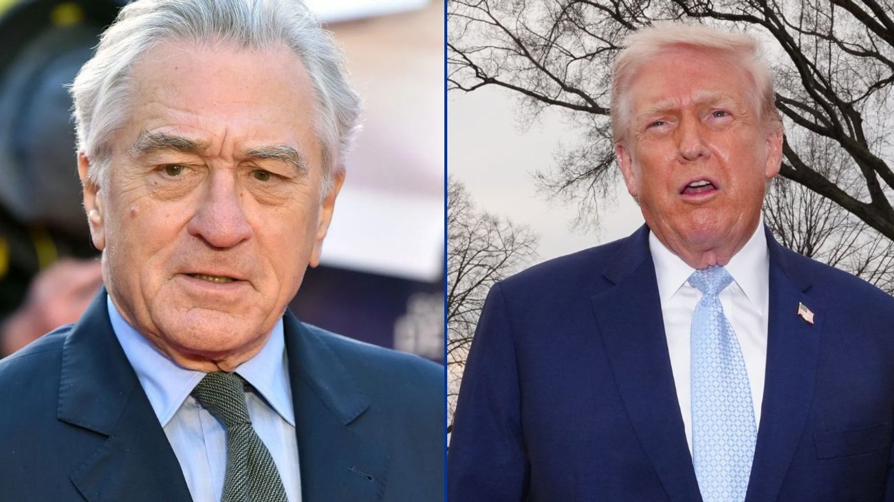 Robert De Niro impulsa marcha 'No Kings' contra Trump