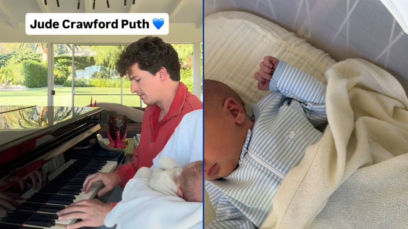 Charlie y Brooke Puth celebran la llegada de su primer hijo